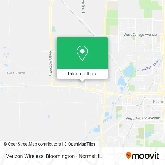Verizon Wireless map