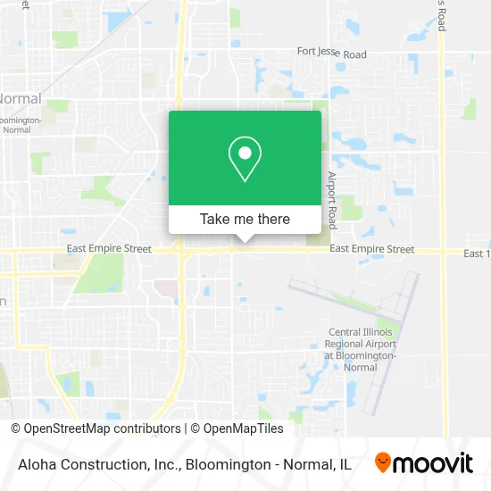 Aloha Construction, Inc. map