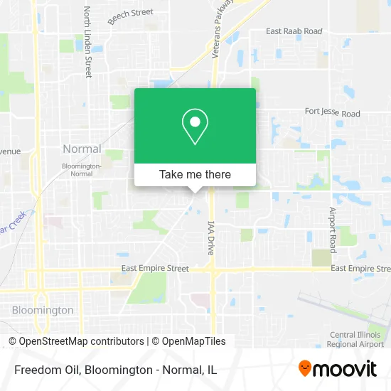 Freedom Oil map