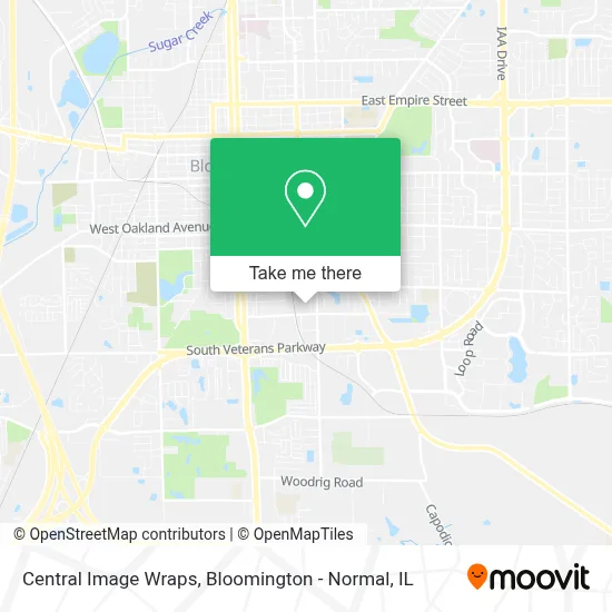 Central Image Wraps map
