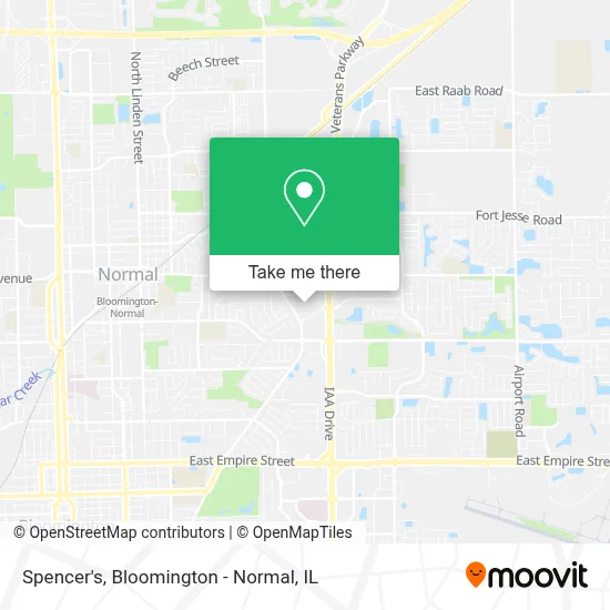 Spencer's map