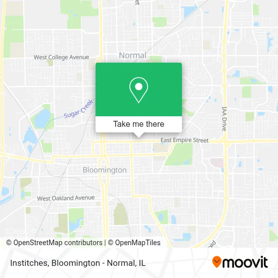 Institches map