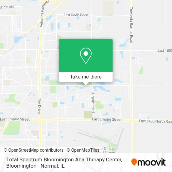 Total Spectrum Bloomington Aba Therapy Center map