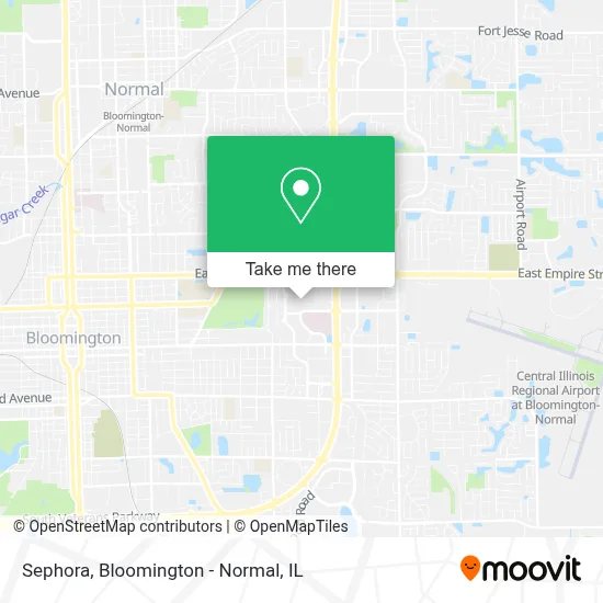Sephora map