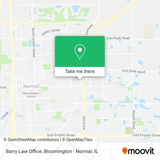 Barry Law Office map