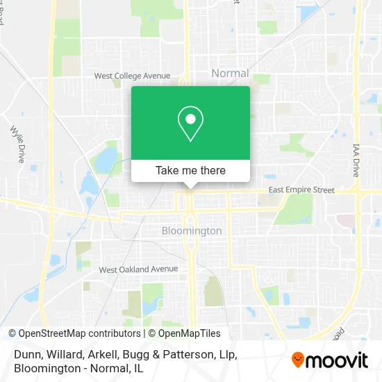 Dunn, Willard, Arkell, Bugg & Patterson, Llp map