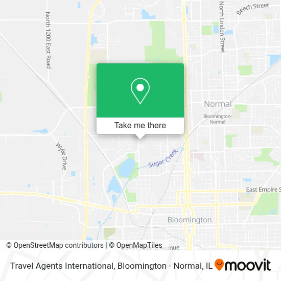 Travel Agents International map