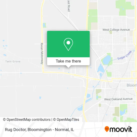 Rug Doctor map