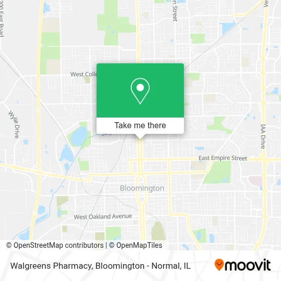 Walgreens Pharmacy map