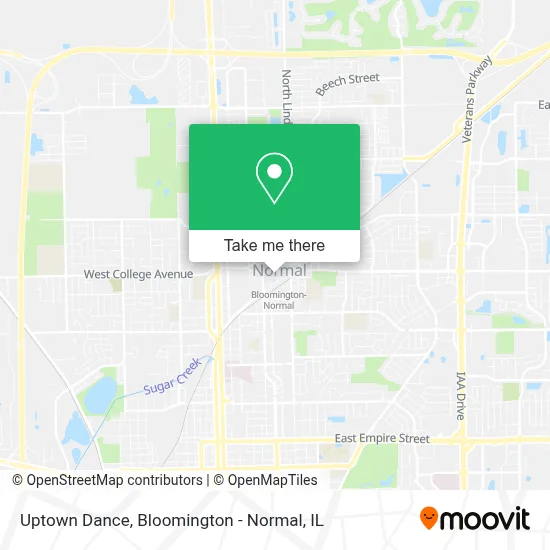 Uptown Dance map