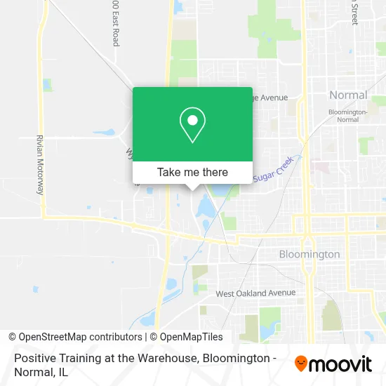Positive Training at the Warehouse map
