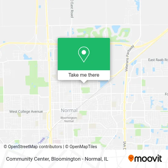 Community Center map