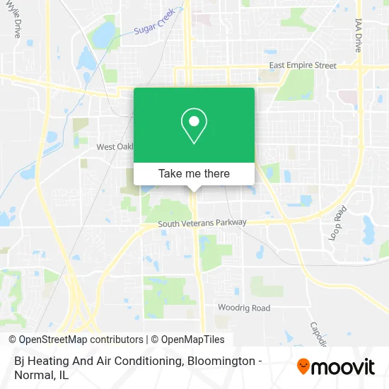 Bj Heating And Air Conditioning map
