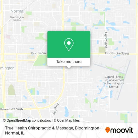 True Health Chiropractic & Massage map
