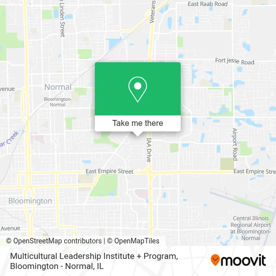 Multicultural Leadership Institute + Program map