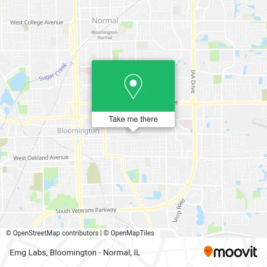Emg Labs map