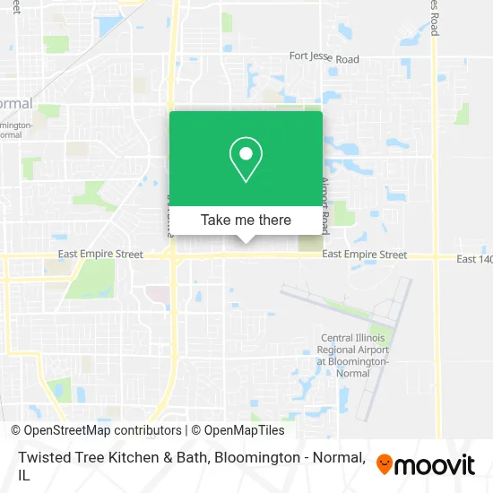 Twisted Tree Kitchen & Bath map