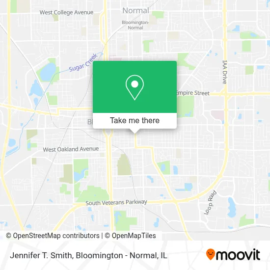 Jennifer T. Smith map