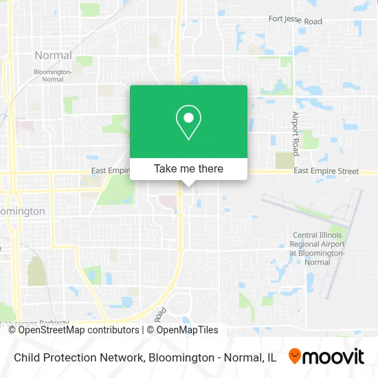 Child Protection Network map