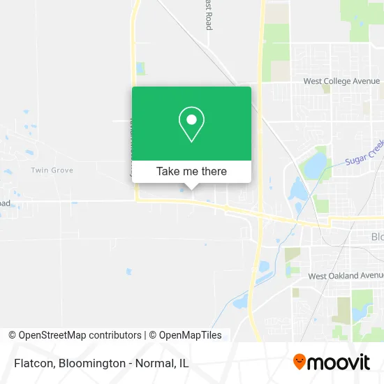 Flatcon map
