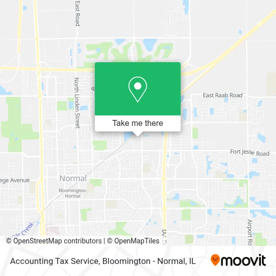 Accounting Tax Service map