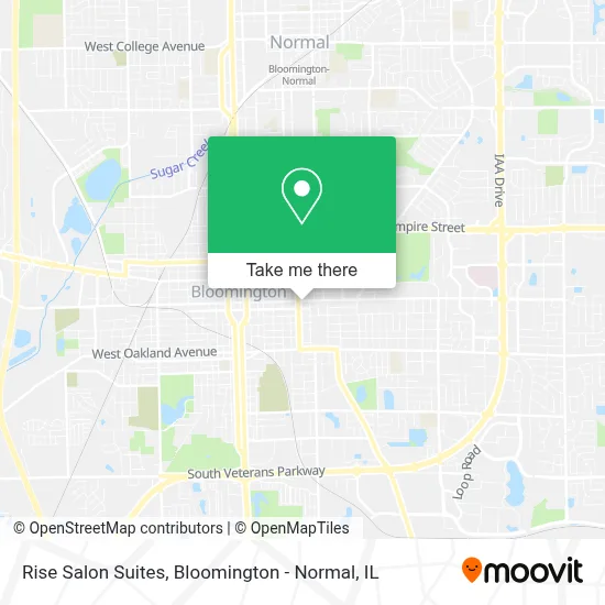 Rise Salon Suites map