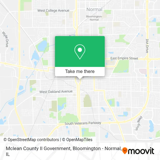 Mclean County Il Government map