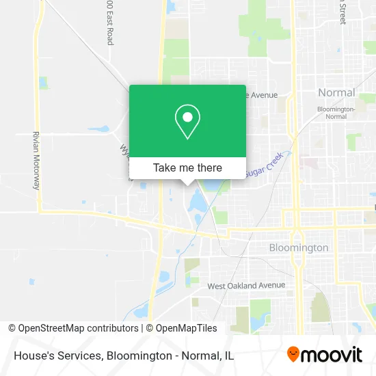House's Services map