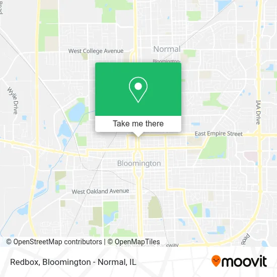 Redbox map