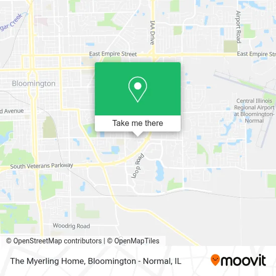 The Myerling Home map