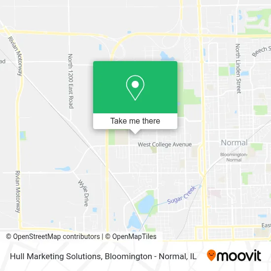 Hull Marketing Solutions map