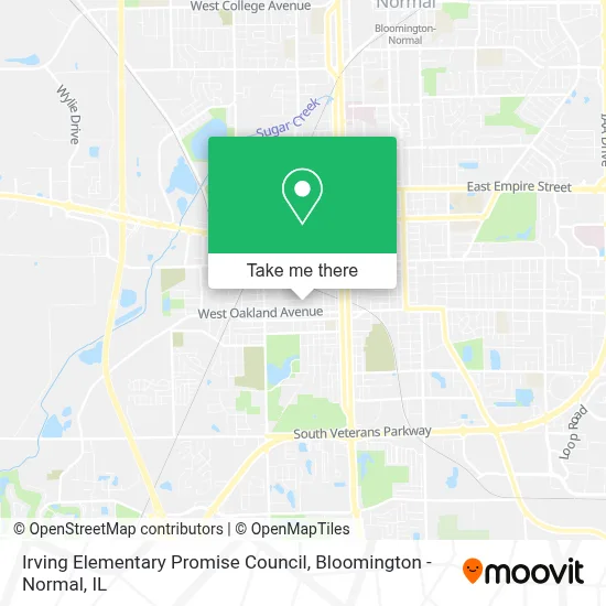 Irving Elementary Promise Council map