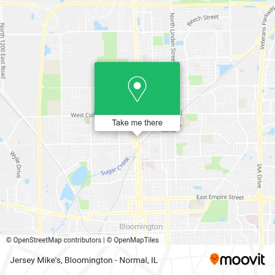Jersey Mike's map