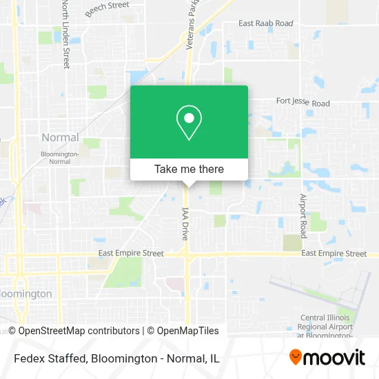 Fedex Staffed map