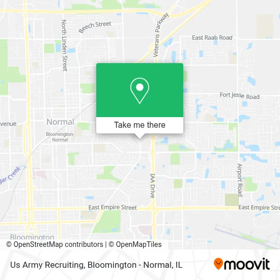 Us Army Recruiting map