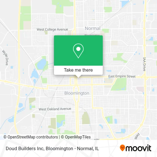 Doud Builders Inc map