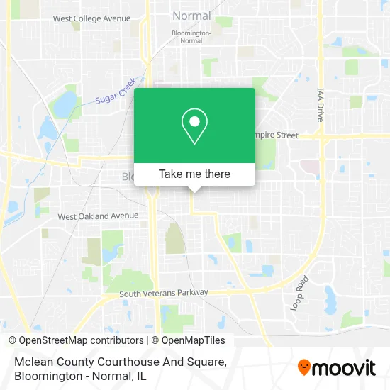 Mclean County Courthouse And Square map