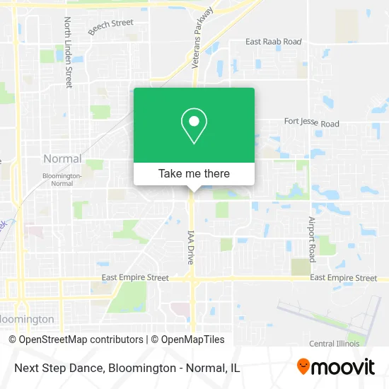 Next Step Dance map