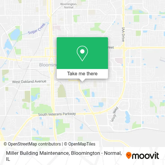 Miller Building Maintenance map