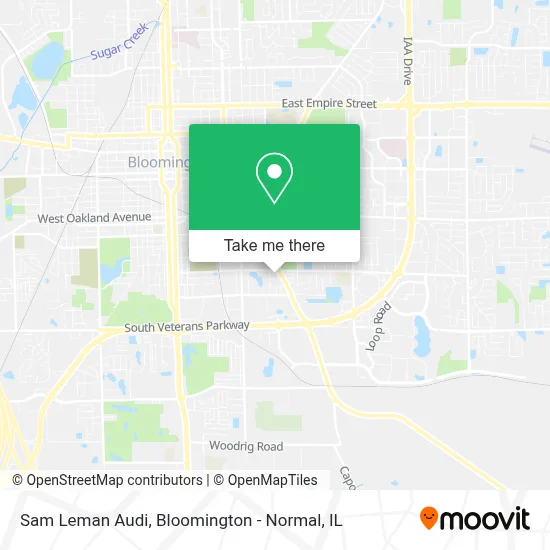 Sam Leman Audi map