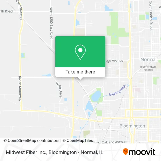 Midwest Fiber Inc. map