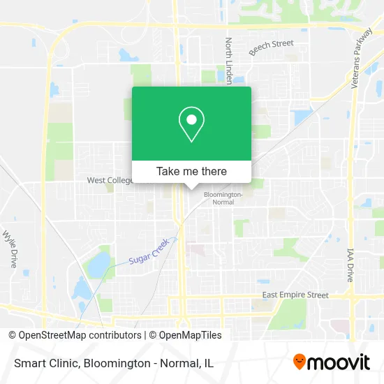 Smart Clinic map