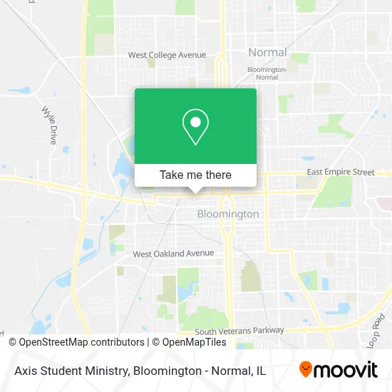 Axis Student Ministry map