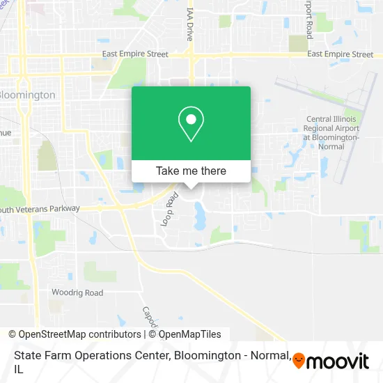 State Farm Operations Center map