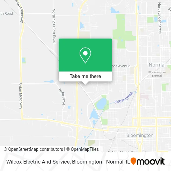 Wilcox Electric And Service map