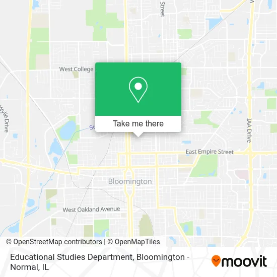 Educational Studies Department map