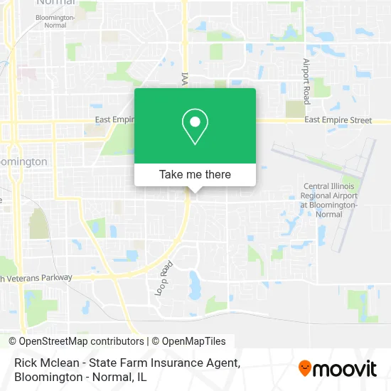 Rick Mclean - State Farm Insurance Agent map