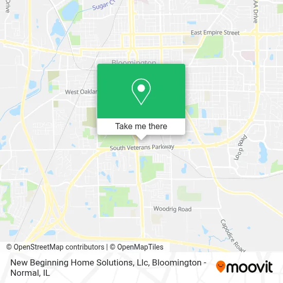 New Beginning Home Solutions, Llc map