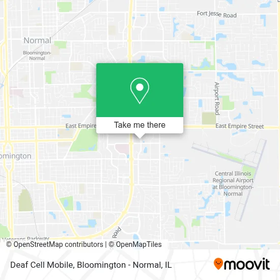 Deaf Cell Mobile map