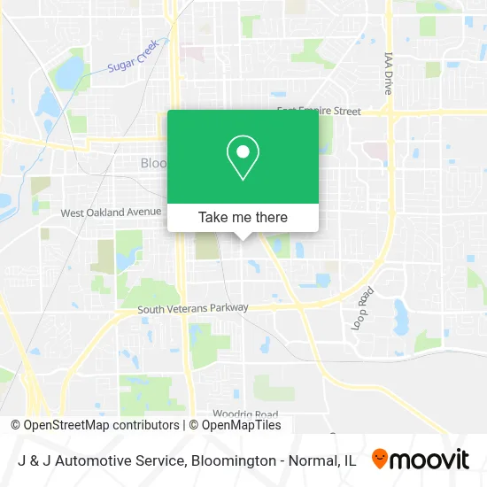 J & J Automotive Service map